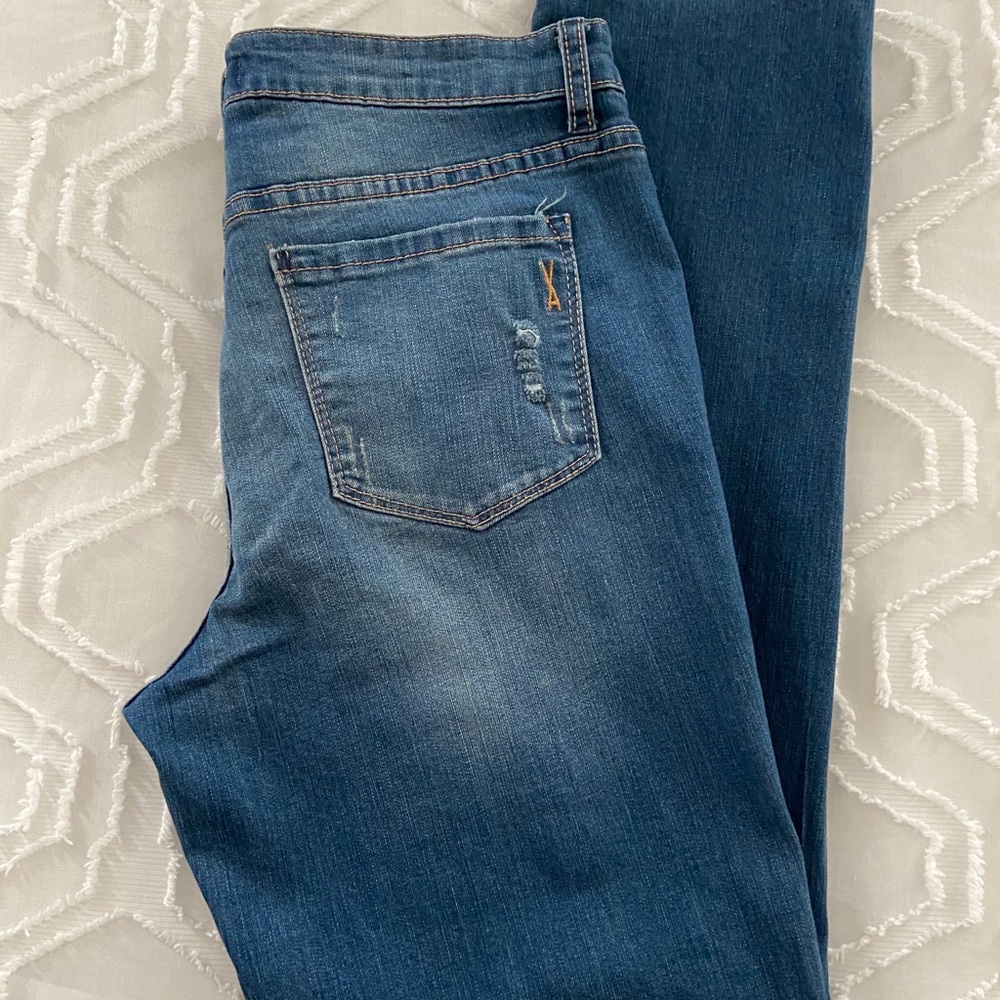 Vintage America jeans size 10 with patches
